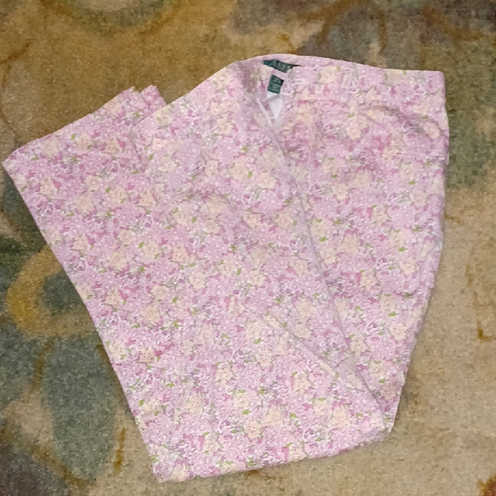 Lauren Ralph Lauren Pink Floral Garment